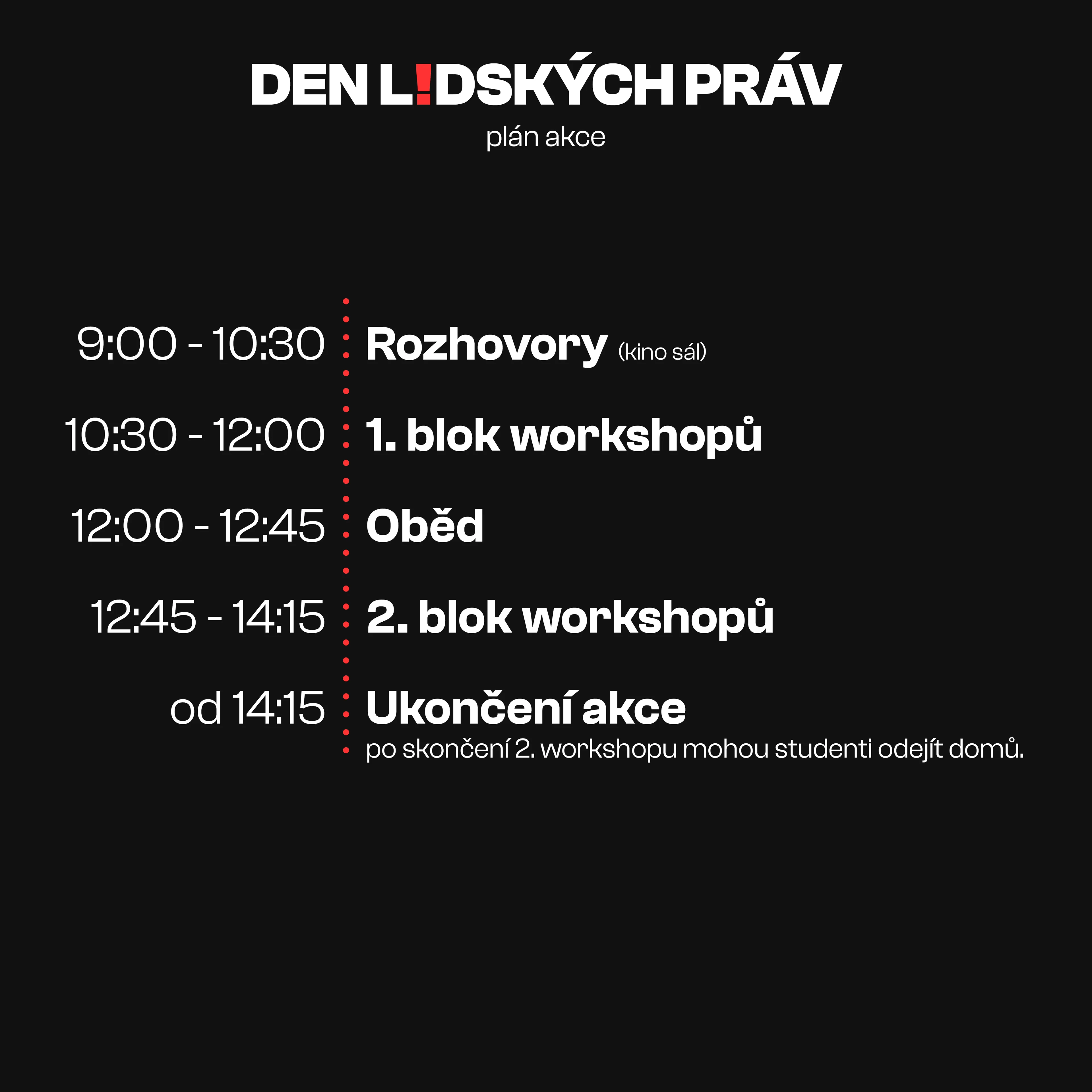 Plán akce Den lidských práv