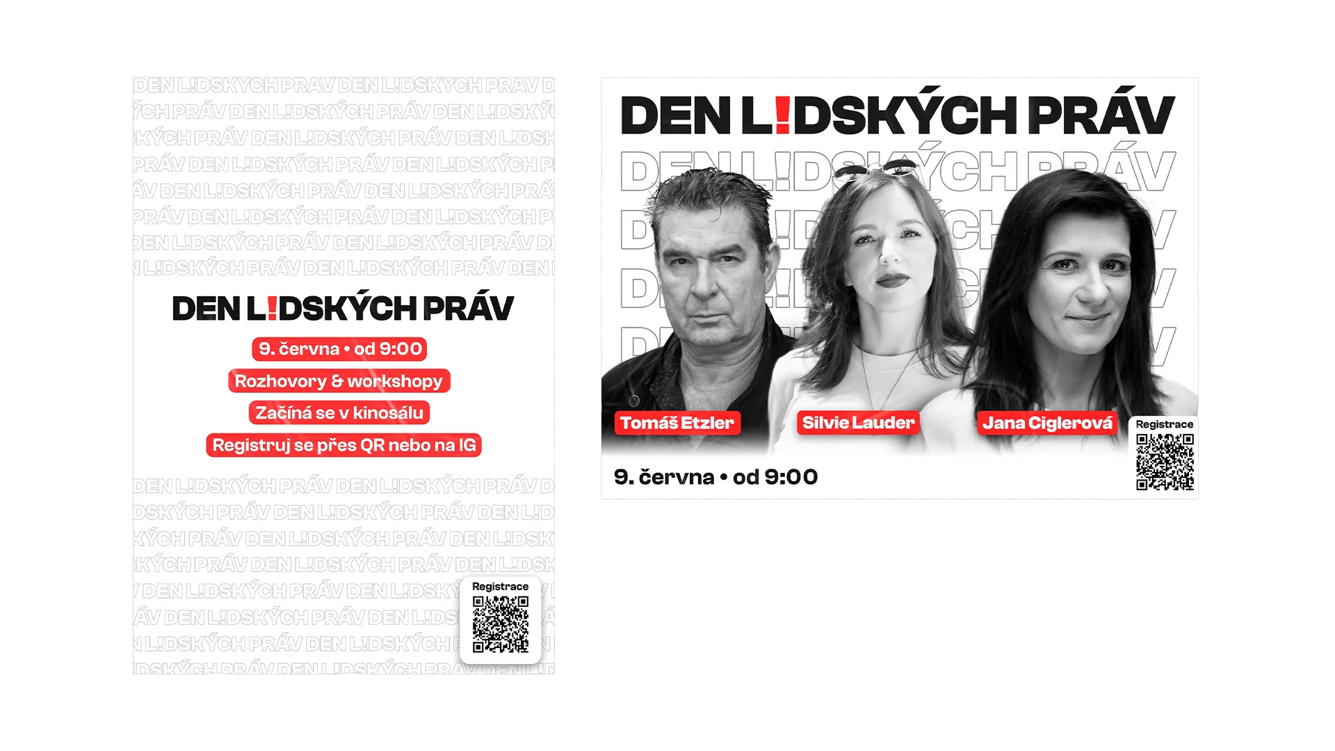 Plakáty Den lidských práv