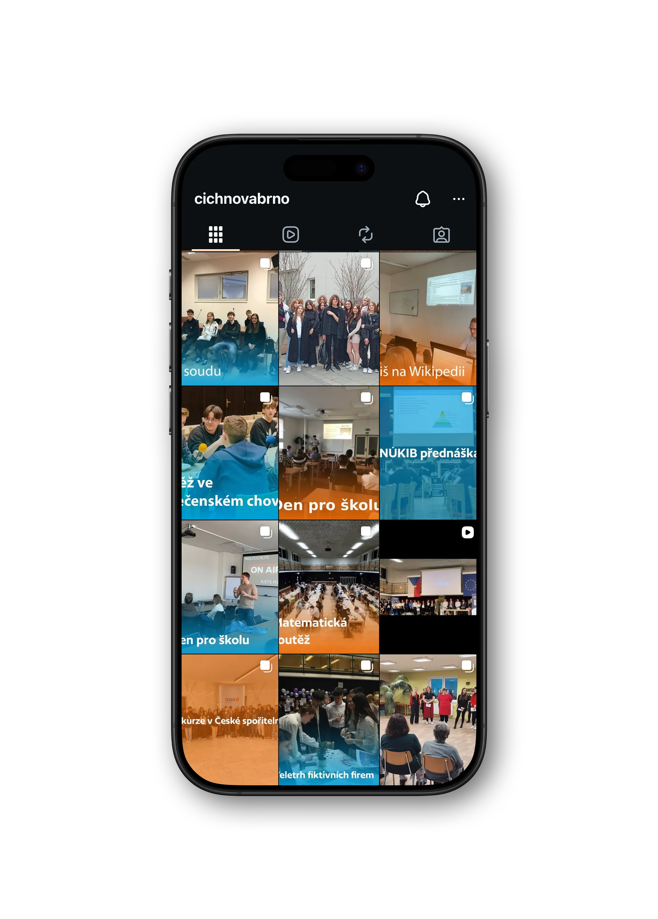 Vizuální identita pro SŠIPF Čichnova Brno